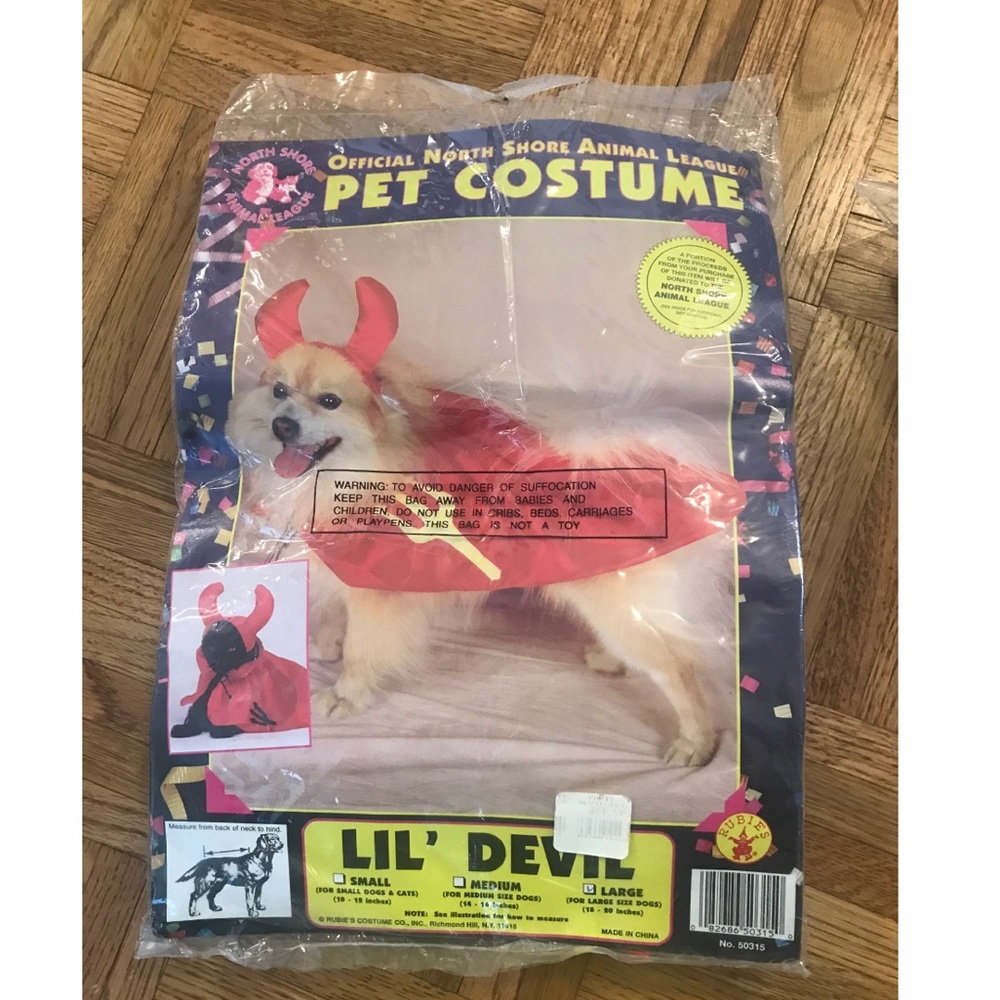 Official Pet costume for animal 18-20 inches